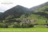 Archiv Foto Webcam Blick auf Weitental vom Gitschberg 17:00