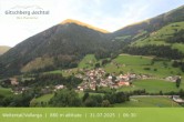 Archiv Foto Webcam Blick auf Weitental vom Gitschberg 05:00