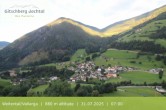 Archiv Foto Webcam Blick auf Weitental vom Gitschberg 06:00