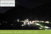 Archiv Foto Webcam Blick auf Weitental vom Gitschberg 01:00