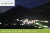 Archiv Foto Webcam Blick auf Weitental vom Gitschberg 23:00
