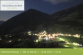 Archiv Foto Webcam Blick auf Weitental vom Gitschberg 01:00