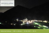 Archiv Foto Webcam Blick auf Weitental vom Gitschberg 23:00