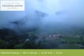 Archiv Foto Webcam Blick auf Weitental vom Gitschberg 19:00