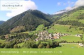 Archiv Foto Webcam Blick auf Weitental vom Gitschberg 08:00