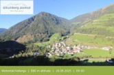 Archiv Foto Webcam Blick auf Weitental vom Gitschberg 08:00
