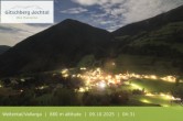 Archiv Foto Webcam Blick auf Weitental vom Gitschberg 03:00