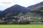 Archiv Foto Webcam Blick auf Weitental vom Gitschberg 06:00