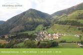 Archiv Foto Webcam Blick auf Weitental vom Gitschberg 08:00