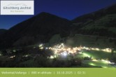 Archiv Foto Webcam Blick auf Weitental vom Gitschberg 01:00