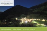 Archiv Foto Webcam Blick auf Weitental vom Gitschberg 03:00