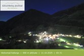Archiv Foto Webcam Blick auf Weitental vom Gitschberg 23:00