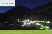 Archiv Foto Webcam Blick auf Weitental vom Gitschberg 03:00