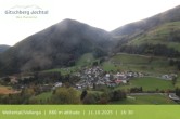 Archiv Foto Webcam Blick auf Weitental vom Gitschberg 17:00