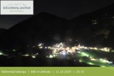 Archiv Foto Webcam Blick auf Weitental vom Gitschberg 19:00