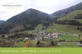 Archiv Foto Webcam Blick auf Weitental vom Gitschberg 15:00