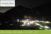 Archiv Foto Webcam Blick auf Weitental vom Gitschberg 01:00
