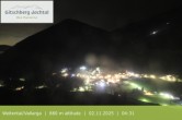 Archiv Foto Webcam Blick auf Weitental vom Gitschberg 03:00