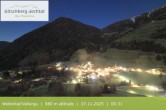 Archiv Foto Webcam Blick auf Weitental vom Gitschberg 23:00