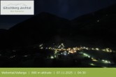 Archiv Foto Webcam Blick auf Weitental vom Gitschberg 03:00