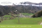 Archiv Foto Webcam: Blick auf den Gitschberg 09:00