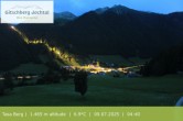 Archived image Webcam: View at Gitschberg Mountain 03:00
