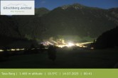 Archiv Foto Webcam: Blick auf den Gitschberg 23:00