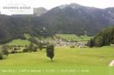 Archiv Foto Webcam: Blick auf den Gitschberg 13:00