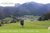 Archiv Foto Webcam: Blick auf den Gitschberg 19:00