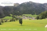 Archived image Webcam: View at Gitschberg Mountain 13:00