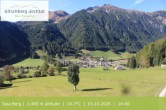 Archiv Foto Webcam: Blick auf den Gitschberg 13:00
