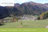Archived image Webcam: View at Gitschberg Mountain 11:00