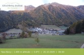 Archived image Webcam: View at Gitschberg Mountain 05:00