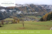 Archived image Webcam: View at Gitschberg Mountain 13:00