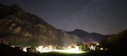 Archiv Foto Webcam Samnaun: Blick auf das Dorf 01:00