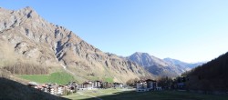 Archiv Foto Webcam Samnaun: Blick auf das Dorf 07:00