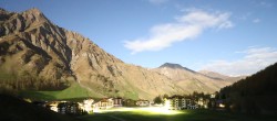 Archiv Foto Webcam Samnaun: Blick auf das Dorf 01:00