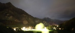 Archiv Foto Webcam Samnaun: Blick auf das Dorf 01:00
