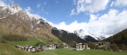 Archiv Foto Webcam Samnaun: Blick auf das Dorf 09:00