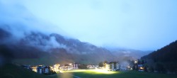 Archiv Foto Webcam Samnaun: Blick auf das Dorf 03:00