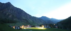 Archiv Foto Webcam Samnaun: Blick auf das Dorf 03:00