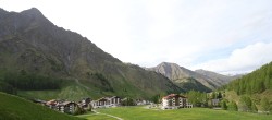 Archiv Foto Webcam Samnaun: Blick auf das Dorf 17:00
