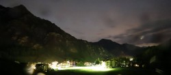 Archiv Foto Webcam Samnaun: Blick auf das Dorf 23:00