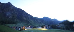 Archiv Foto Webcam Samnaun: Blick auf das Dorf 03:00
