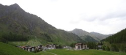Archiv Foto Webcam Samnaun: Blick auf das Dorf 17:00