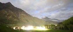 Archiv Foto Webcam Samnaun: Blick auf das Dorf 21:00
