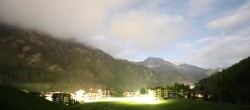 Archiv Foto Webcam Samnaun: Blick auf das Dorf 23:00