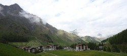 Archiv Foto Webcam Samnaun: Blick auf das Dorf 13:00