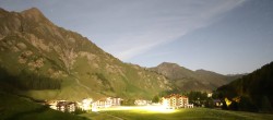Archiv Foto Webcam Samnaun: Blick auf das Dorf 01:00