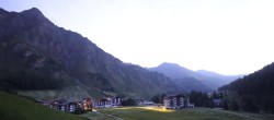 Archiv Foto Webcam Samnaun: Blick auf das Dorf 03:00